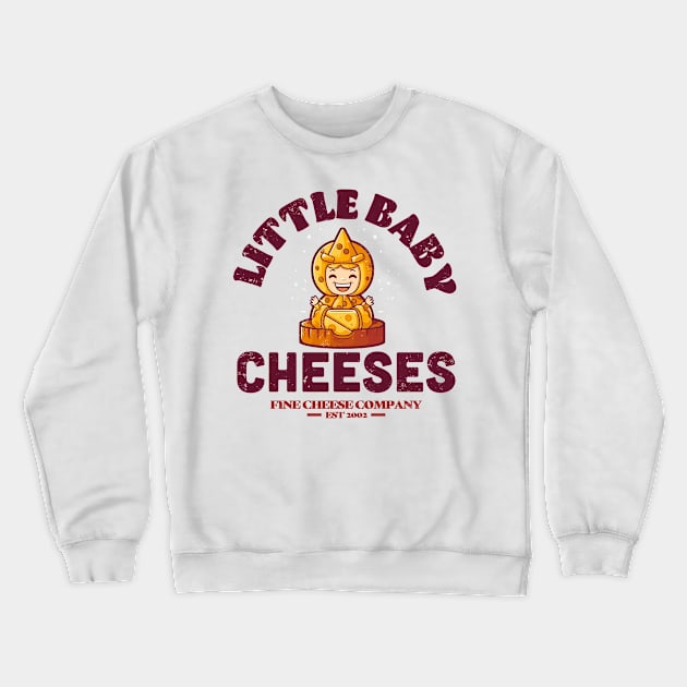 Little Baby Cheeses | Kath & Kim Crewneck Sweatshirt by Mattk270